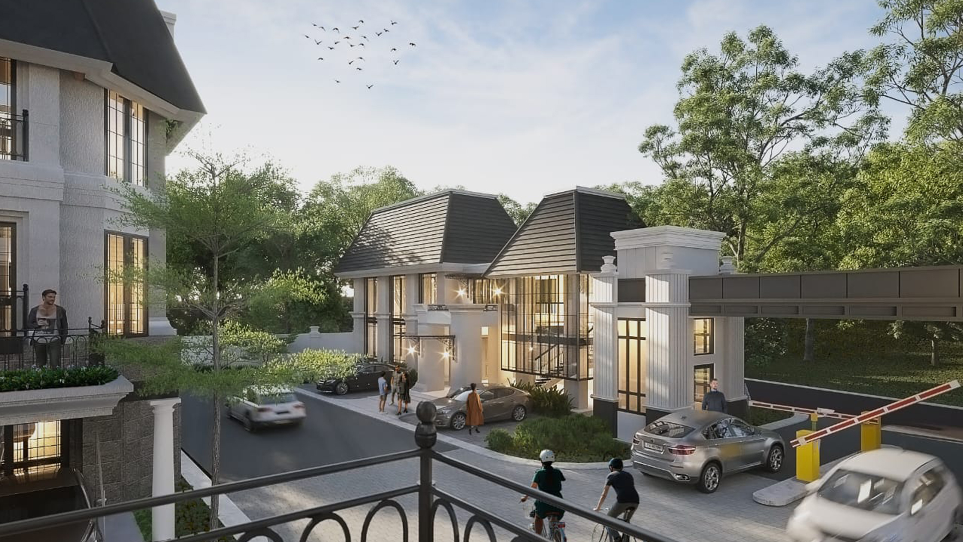 Luxury Townhouse Facade