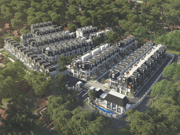 Griya Seroja Pesanggrahan - Townhouse Neo-Classical Modern Jakarta Selatan