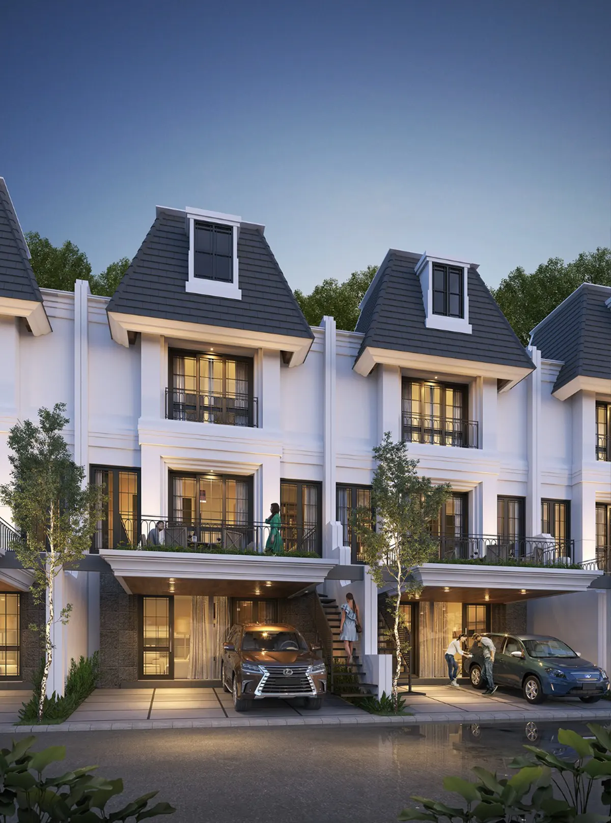 Tipe 6 Classic Deluxe - Townhouse 3 Lantai Pesanggrahan